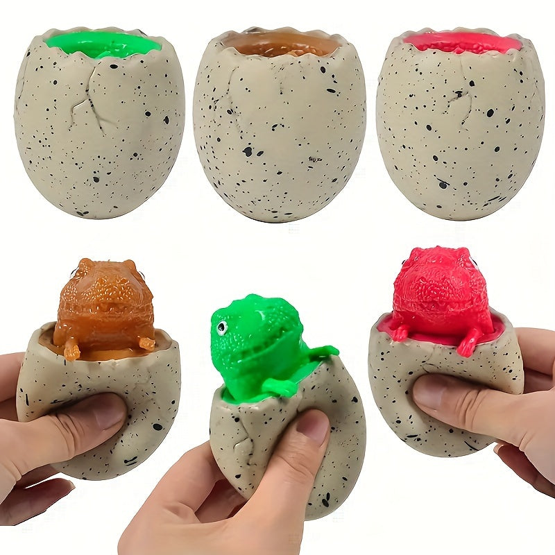 Dinosaur Egg Squeeze Toys Cups Birthday Party Prizes Halloween Christmas