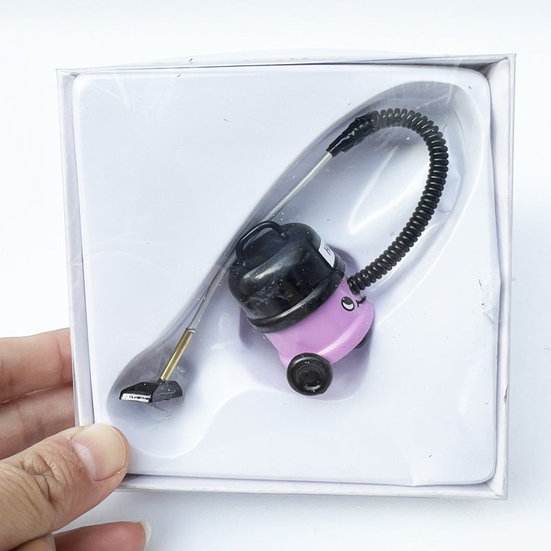 Mini Vacuum Cleaner for Dollhouses 1:12 Scale BJD Compatible