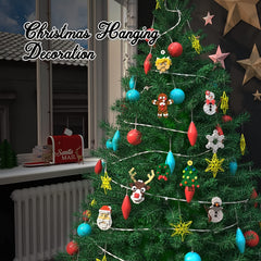 Christmas Ornaments Building Kit 11 in 1 Stocking Stuffers Decor Toys C