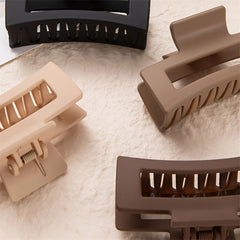 4pcs Matte Hair Claw Clip Thick Hair Non Slip Hair Clips