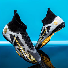 High Top Turf Football Boots for Summer Rainy Training