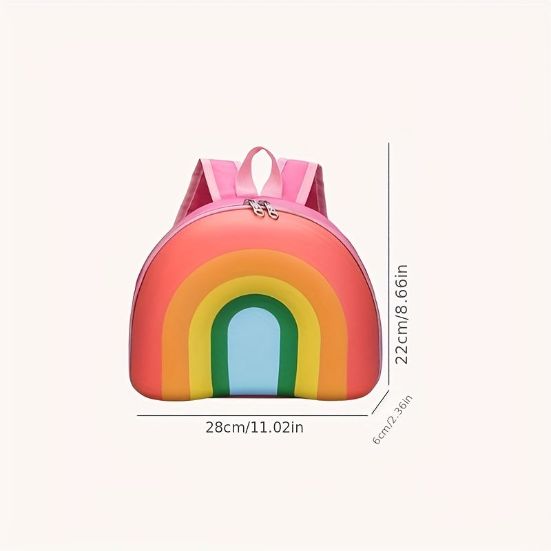Children s Rainbow Backpack Donut School Bag Casual Cartoon Backpack