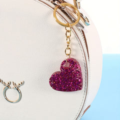 Heart Pendant Keychain Silicone Mold for DIY Jewelry