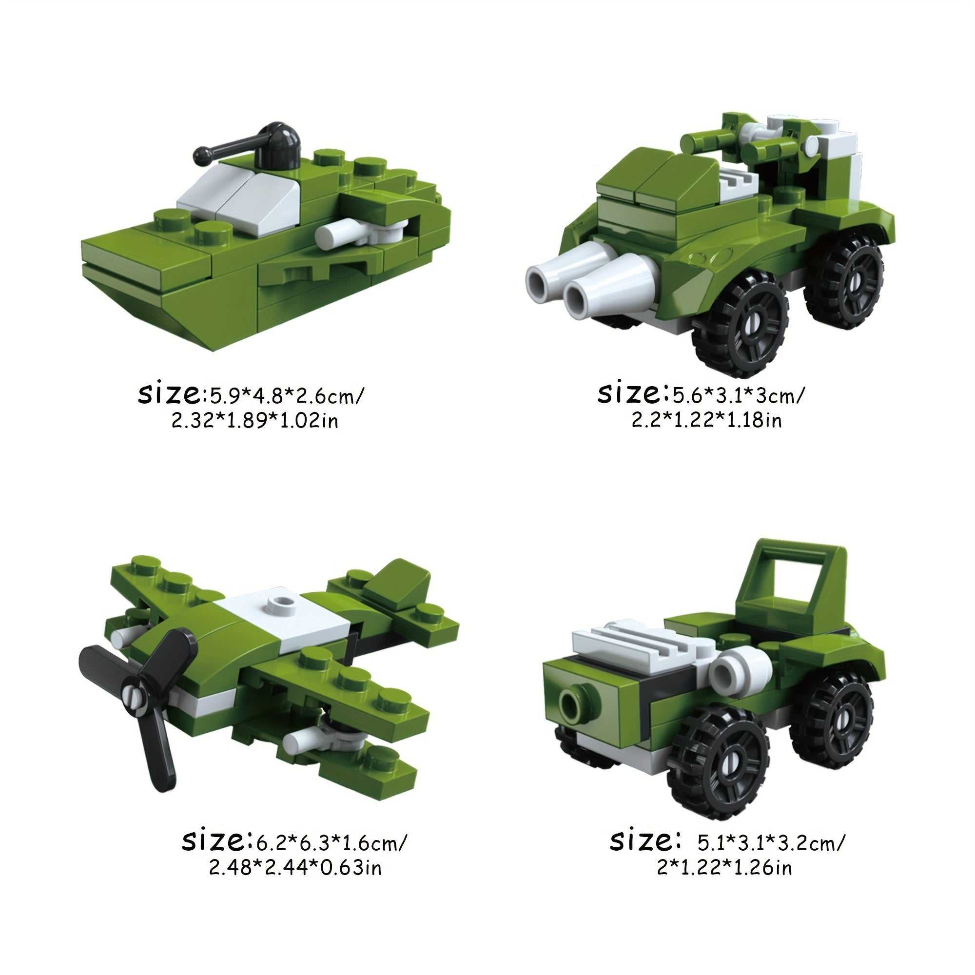 153pcs Main Battle Tank Building Block Toy