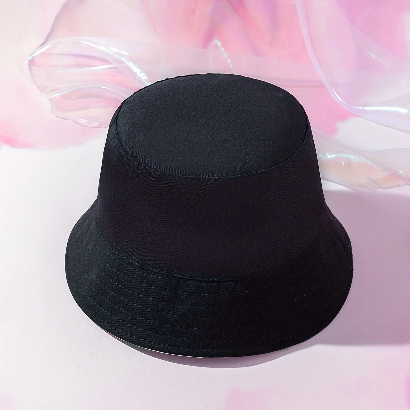 Lucky Clover Print Bucket Hat Reversible Lightweight Basin Hats