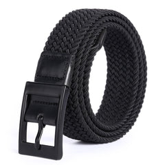 Japanese Buckle Pin Buckle Men's Woven Belt