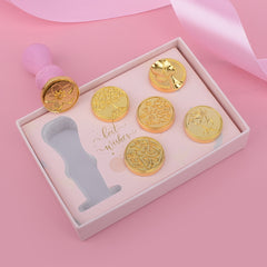 Wax Seal Set: Stamp, Heads, Stove, Spoon