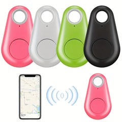 Water Droplets Shape Multicolor Wireless Key Finder Locator Mini GPS Tracker
