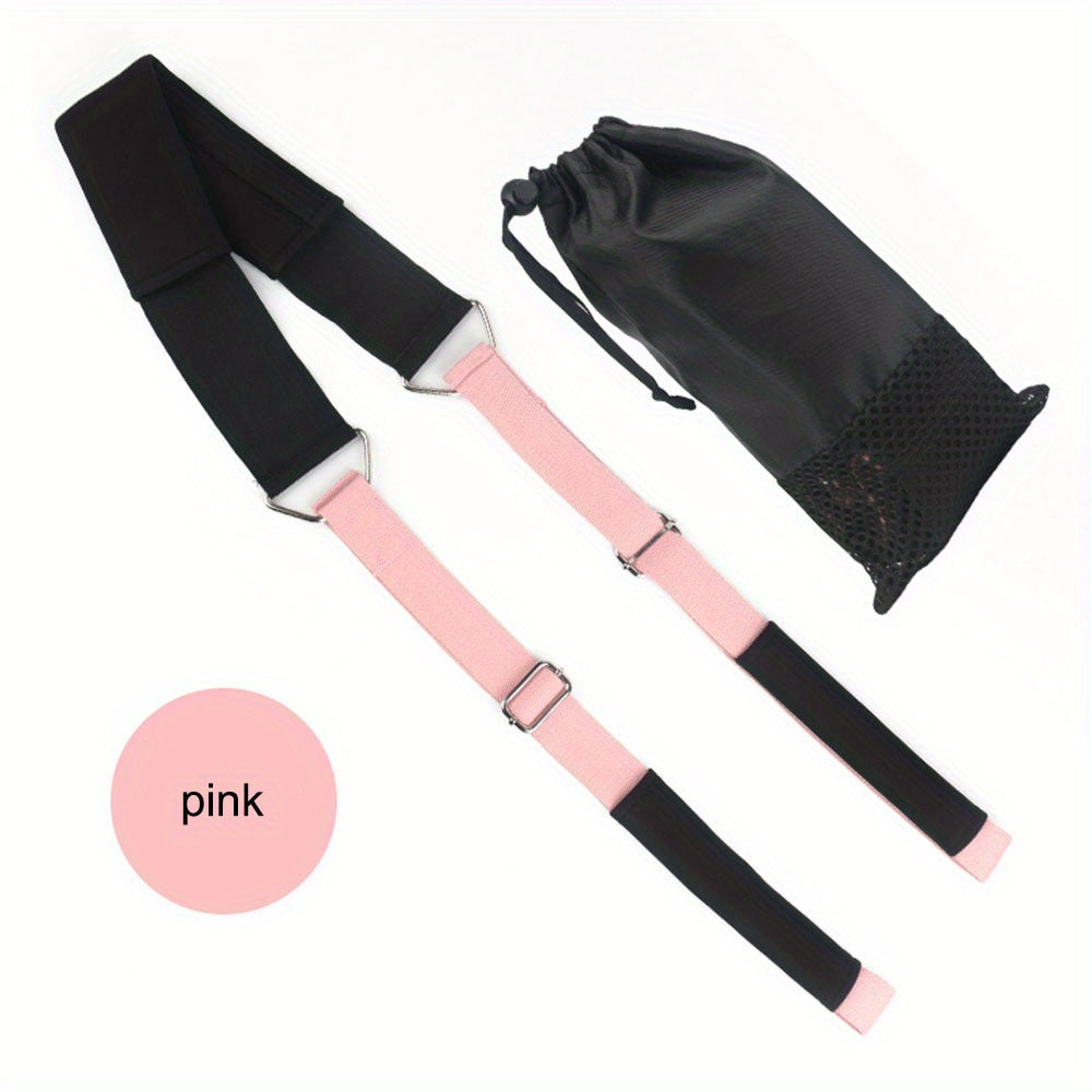 Yoga Stretching Strap Leg Stretcher Elastic Band For Exercising