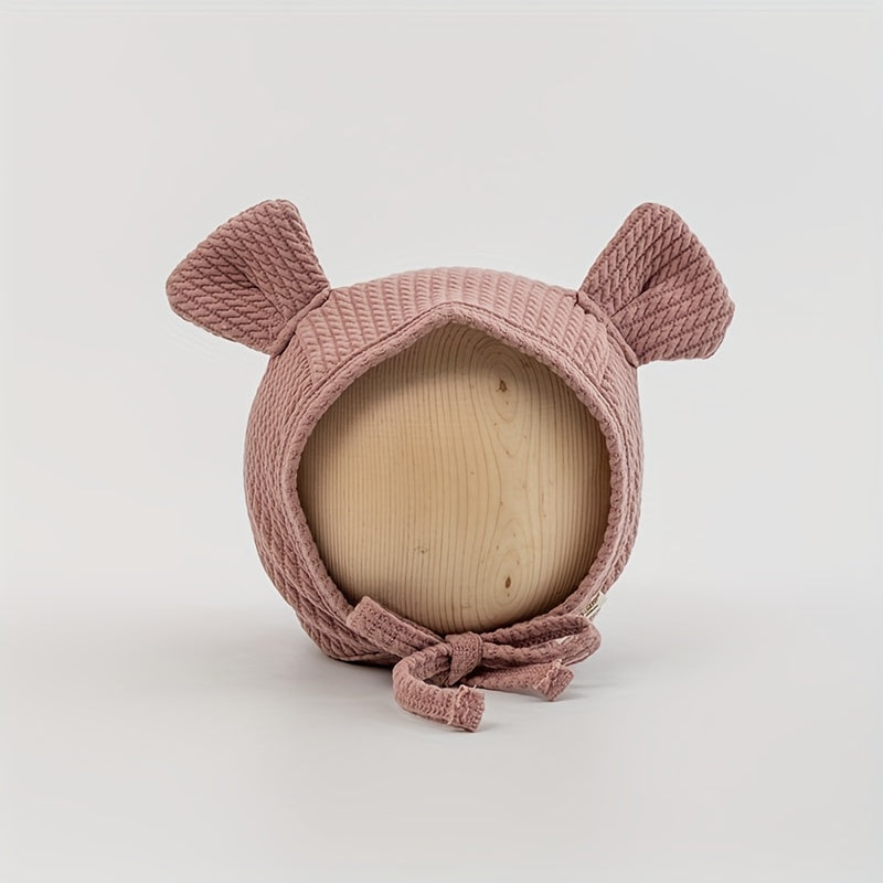 Baby Ear Cap Lightweight Birthday Fitted Hat For Boys And Girls