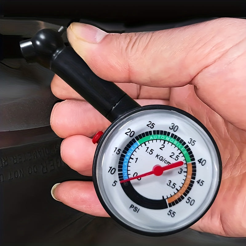 High Precision Tire Pressure Gauge For Car Emergency Monitor Breathable