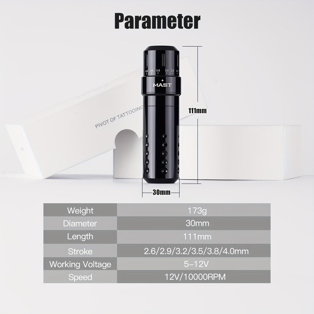 Rotary Tattoo Pen Machine Professional Shader Liner Alloy Motor Supply