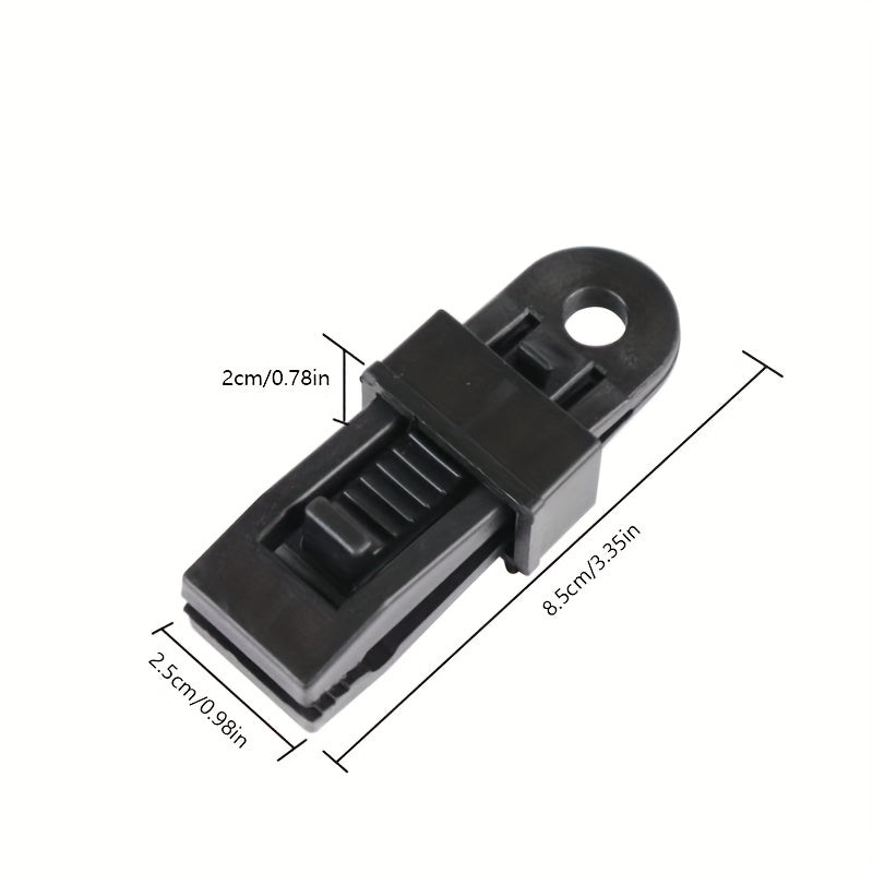 4pcs Windproof Tent Clips for Camping and Hiking