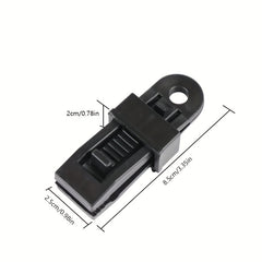 4pcs Windproof Tent Clips for Camping and Hiking