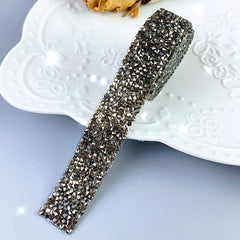 1yard Self Adhesive Crystal Rhinestone Ribbon Sticker Roll