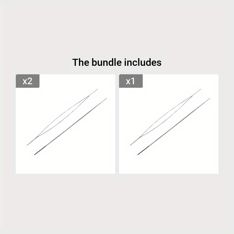 5pcs Stainless Steel Beading Needles - DIY Beading Tool for Hand Stringing Pearl
