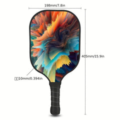 4 Ball Pickleball Racket Set with 2 Graphite Rackets and Bag