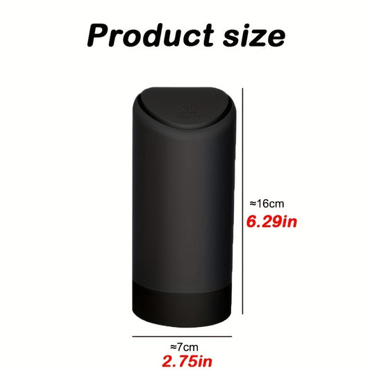 Silicone Car Garbage Can Auto Trash Dust Case Rubbish Organizer Storage Box