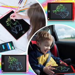 8.5in LCD Writing Tablet 2 Pack Kids Drawing Pad Educational Toy