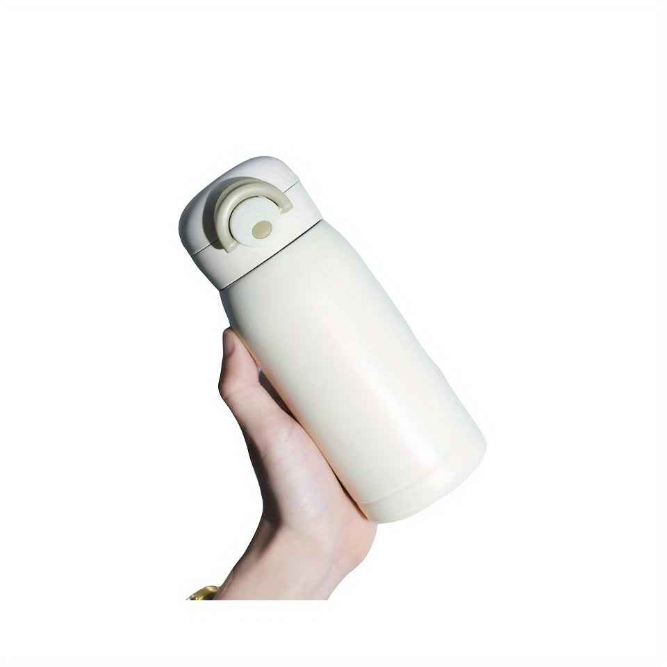 200ml 300ml Flip Top Water Cup Insulated Leakproof Bottle for Outdoor Sports
