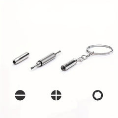 2pcs Glasses Repair Screwdriver Portable Tools