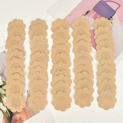 100 Pcs Nipple Covers Self Adhesive Anti-convex Pasties Women's Lingerie