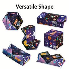 3D Infinite Deformation Cube Toy for Kids 3+ Birthday Idea