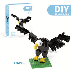DIY MINI Building Blocks Bird Series Educational Assembly Toys