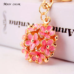 Lucky Clover 5 Leaf Keychain Stylish Bag & Car Accessory