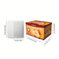 10pcs Disposable Hand Warmers Self-heating Cold-proof Warm Patches