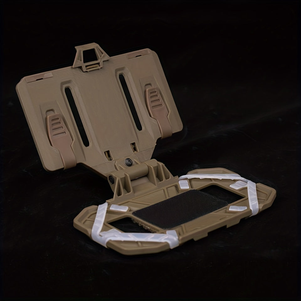 Molle Phone Holder Folded Chest Phone Mount Hands Plate Airsoft