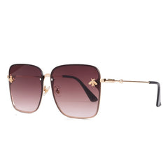 Vintage Rimless Metal Glasses For Men