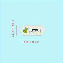 Custom Clothing Name Tags, Sewable & Ironable, Waterproof & Non Fading