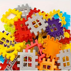 100 Pieces DIY Block Set Square Building Blocks Educational Toy
