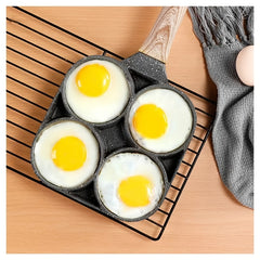 1pc Four hole Fried Egg Pot Non stick Fry Pan For Egg Burger Pan