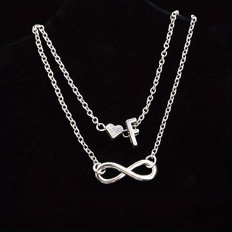 Letter Heart Beach Anklet Foot Jewelry