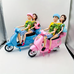 Fashionable Doll Motorcycle Playset