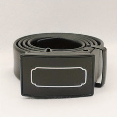 Men's PU Auto Buckle Casual Belt