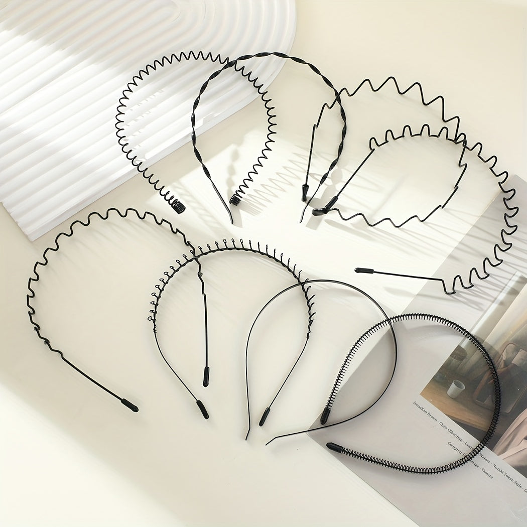 4pcs Men's Invisible Sports Headband Hair Accessories
