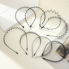 8pcs Men's Hair Hoop Headband Invisible Sports Tide
