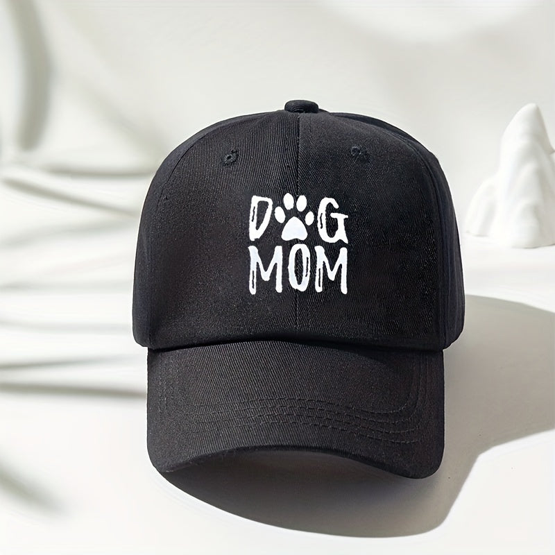DOG MOM Casual Baseball Cap Sun Shade Dad Hat Sun Hats
