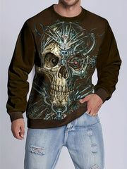 Men's 3D Pattern Print Sweatshirt for Autumn Winter