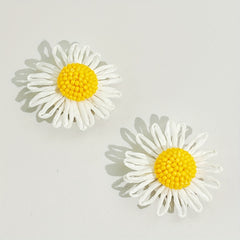 2pcs Flower Shirt Button Set Brass Base Decorative Buttons