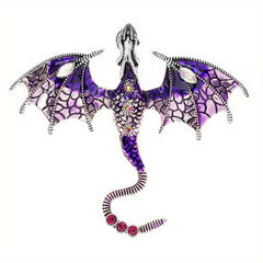 Creative Dragon Brooch Animal Corsage Pin Enamel Painting All-match Accessory