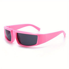 Y2K Wrap Around Sunglasses Futuristic Outdoor Eyewear UV400