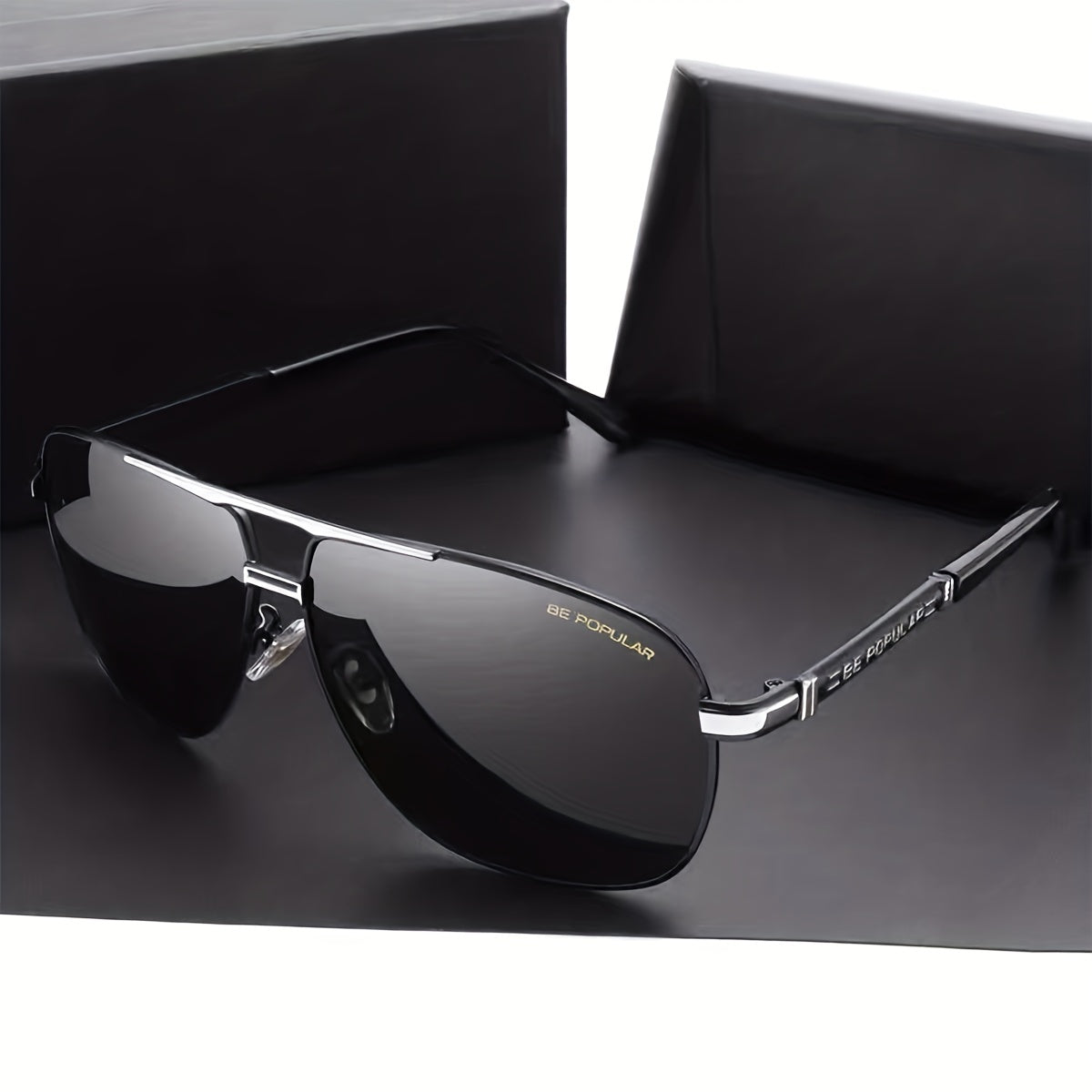 Polarized Photochromic Aviator Sunglasses UV400
