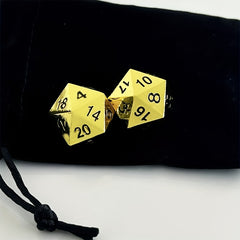 2pcs Letter Dice for Board Game Set