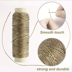 Waxed Thread Leather Sewing For Hand Stitching Leather Craft DIY