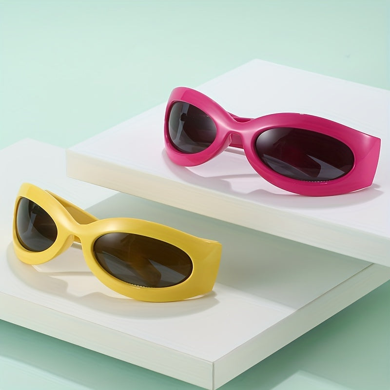Y2K Wrap Around Sunglasses UV400