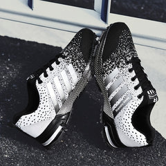Men's Gradient Lace-up Running Shoes